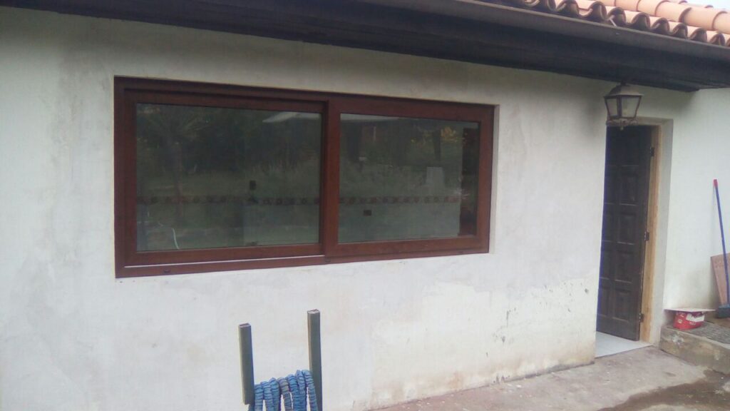 Ventana corredera termopanel