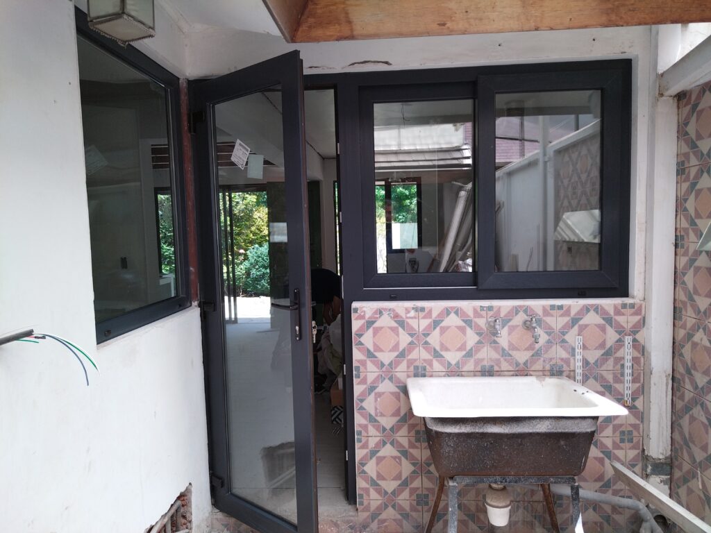 Puerta PVC Antracita